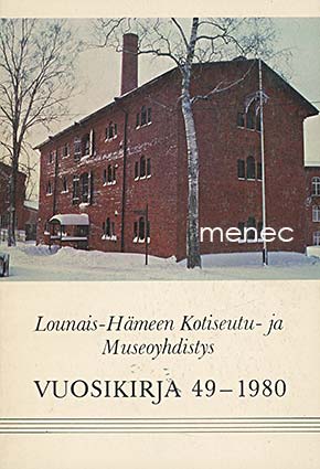 Lounais-Hämeen Kotiseutu- ja Museoyhdistyksen vuosikirja 49-1980 