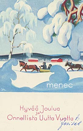 Valjakkoja maisemassa 