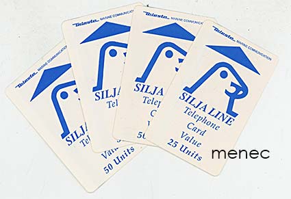 Silja Line, 4 puhelukorttia 