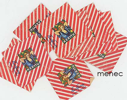 Kerttu-makeisetikettejä, 10 kpl 