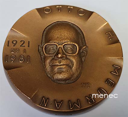 Roth, Jaakko - Otto H. Meurman 1921-1981, mitali 
