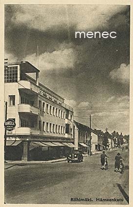 Riihimäki, Hämeenkatu, Shell huolto 