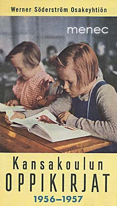 WSOY:n kansakoulun oppikirjat 1956-1957 
