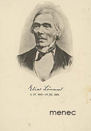 Elias Lönnrot. 9.IV.1802 - 19.III.1884 
