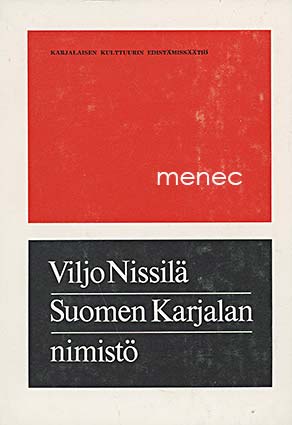 Nissilä, Viljo - Suomen Karjalan nimistö 
