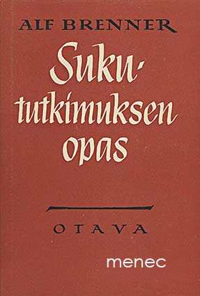 Brenner, Alf - Sukututkimuksen opas 