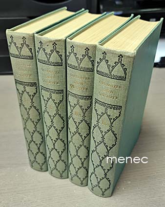 Cervantes Saavedra, Miguel de - Mielevä hidalgo Don Quijote Manchalainen. 1–4 (1.1–2.2) 