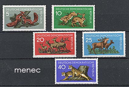 Saksa, DDR, Metsäneläimiä 1959 