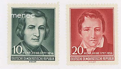 Saksa, DDR, Heinrich Heine 1956 