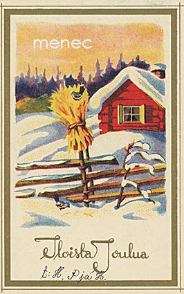 Talvinen piha 