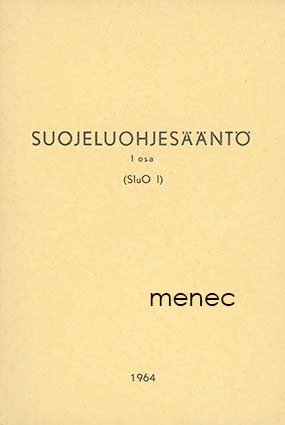 Suojeluohjesääntö. I osa 
