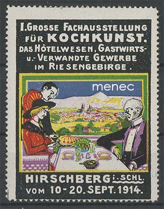 Kirjeensulkija, Saksa, 1. keittotaidon ammattinäyttely 1914, Hirschberg 