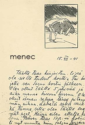 Koponen, Erkki - Vartiomies ja panssarivaunu 