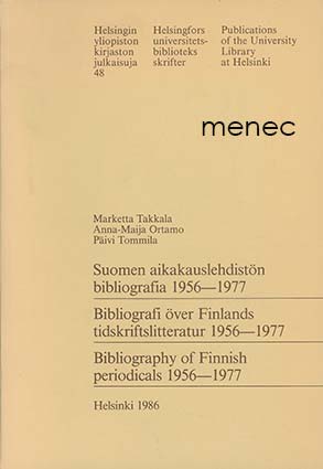 Suomen aikakauslehdistön bibliografia 1782-1955 