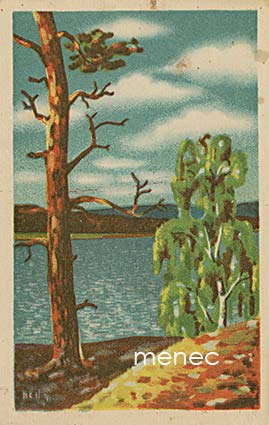 Uttuslien, Bjarne - Järvimaisema 
