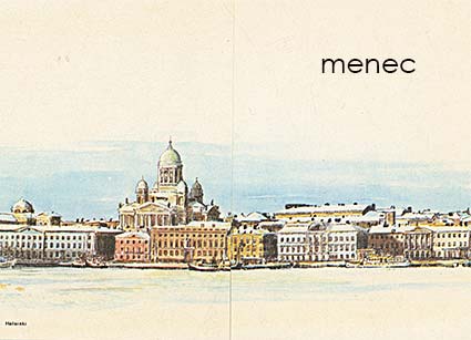 Pälikkö, Kimmo - Helsinki-panoraamakortti, triptyykki 