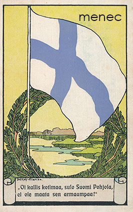 Alanen, Joseph - Oi kallis kotimaa ..., lippuaihe 