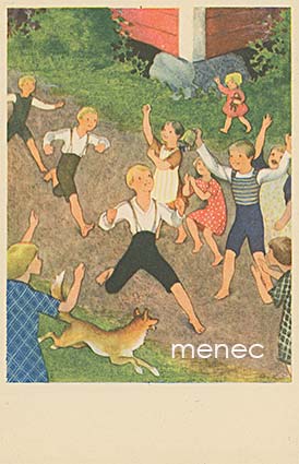 Koivu, Rudolf - Lapset juoksevat kilpaa 