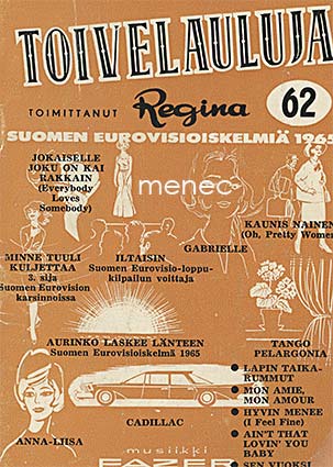 Toivelauluja  62