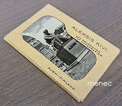 Aleksis Kivi, 10 valokuvan kansio 