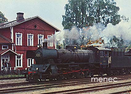 Tr 1 1096, 1957. Viimeinen Suomessa rakennettu höyryveturi 