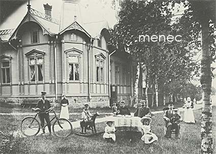 Kuopio, Heiningin perhe Kallanrannassa 1903 