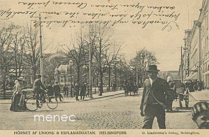Helsinki, Hörnet af Unions- & Esplanadgatan 