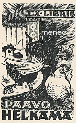 Paavo Helkama, exlibris 