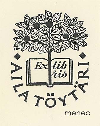Aila Töytäri, exlibris 