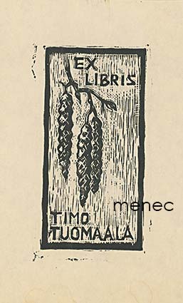 Timo Tuomaala, exlibris, vedos 
