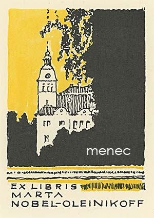 Marta Nobel-Oleinikoff, exlibris 