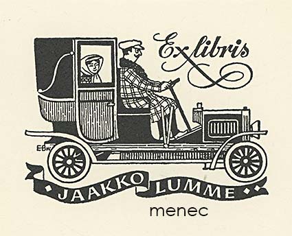 Jaakko Lumme, exlibris 