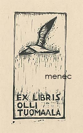 Olli Tuomaala, exlibris, vedos 