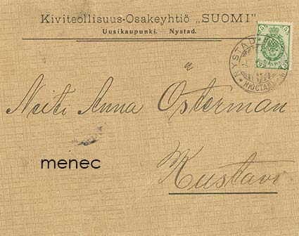 Kiviteollisuus-Oy 'Suomi', Uusikaupunki, yrityskuori 