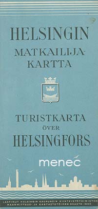 Helsingin matkailijakartta 