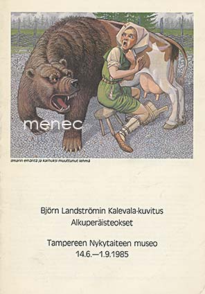 Björn Landströmin Kalevala-kuvitus. Alkuperäisteokset 