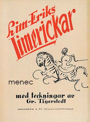 Ehrnrooth, Leo - Lim-Eriks limerickar 