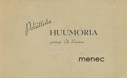 Räisänen, Oki - Poliittista huumoria 
