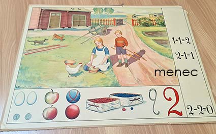 Einola, Akseli - Luku 2, opetustaulu 