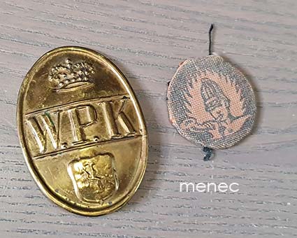 Raahen VPK, hattu- ja kangasmerkki 