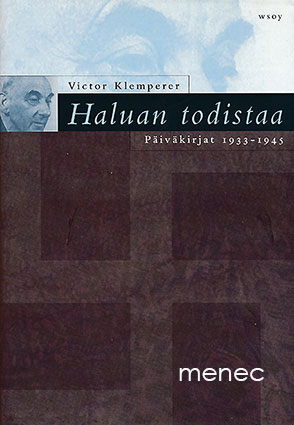 Klemperer, Victor - Haluan todistaa 