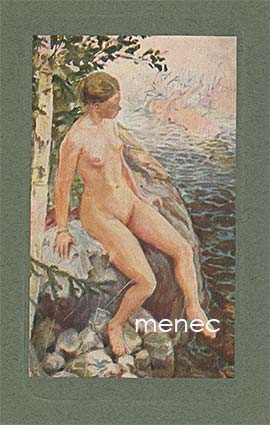 Gallen-Kallela, A. - Kohtaus Aino-tarusta 