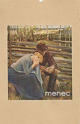 Edelfelt, Albert - Suru. Värnamon markkinoilla 