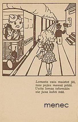 Lomasta vain muistot jäi ... 