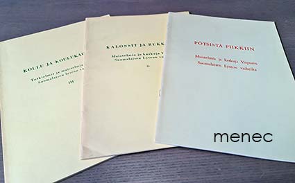 Salmela, Alpo - Tutkielmia ja muistelmia Viipurin Suomalaisen lyseon vaiheilta. 1-3 
