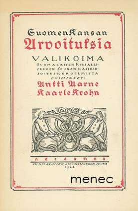 Suomen kansan arvoituksia 