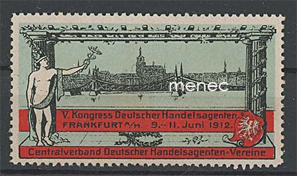 Saksa, kauppa-agenttien V kongressi 1912 