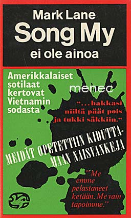 Lane, Mark - Song My ei ole ainoa 