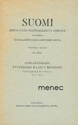 Suomi. Viides Jakso. 16:s osa 