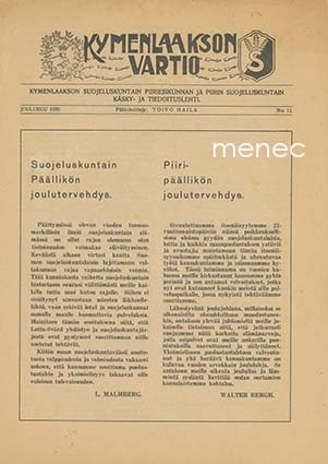 Kymenlaakson vartio 1939/12 